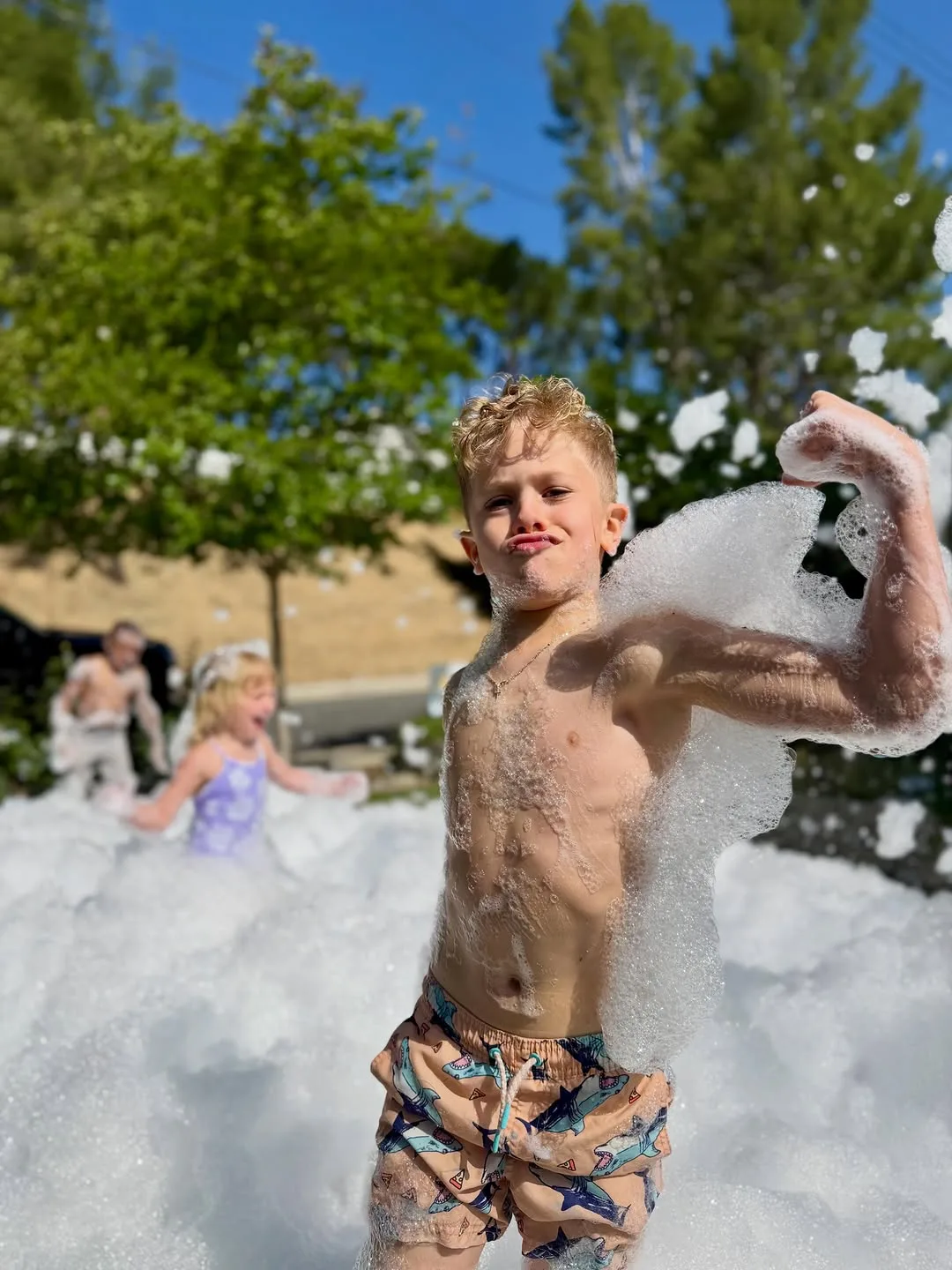 #foam #foamparty #kidsparty